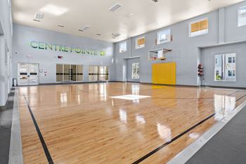 Full basketball court
